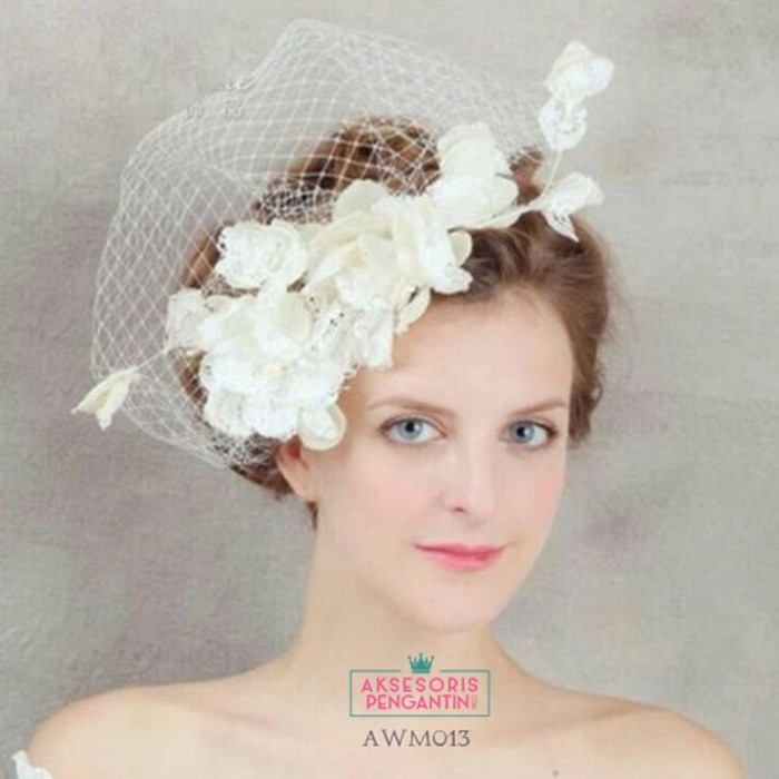 [SIAP KIRIM] TIARA RAMBUT HEADPIECE WEDDING AKSESORIS PENGANTIN HAIRBAND AWM013