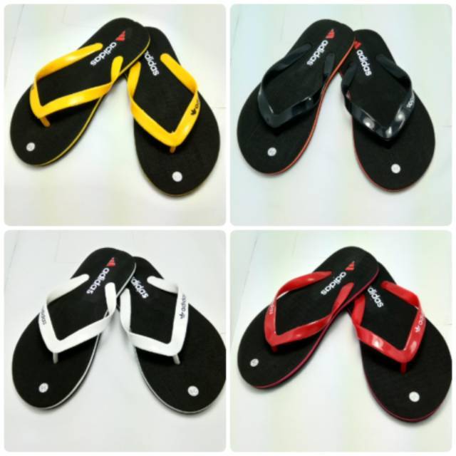  Sandal  Jepit Adidas  Motif Tali  warna warni Shopee Indonesia