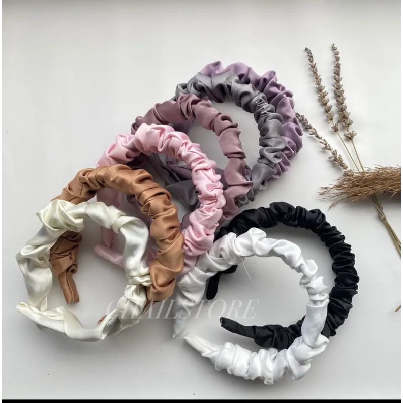 Bando Korea/Bando Rambut Korea Kekinian/Bando Kriwil/Bando Lucu