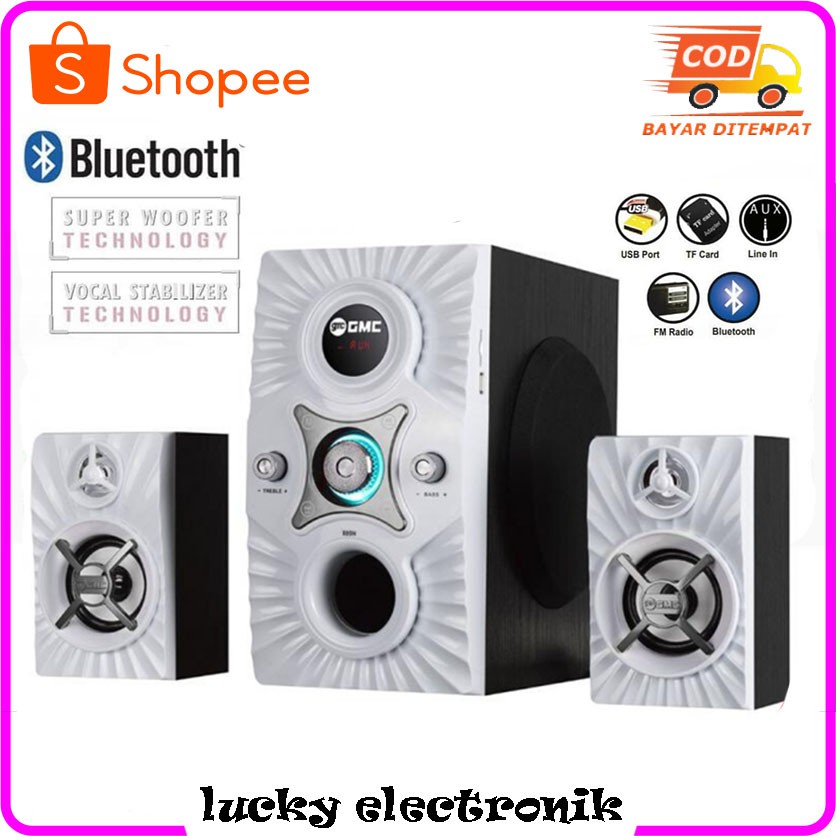 Speaker GMC 885N Bluetooth Speaker Multimedia original