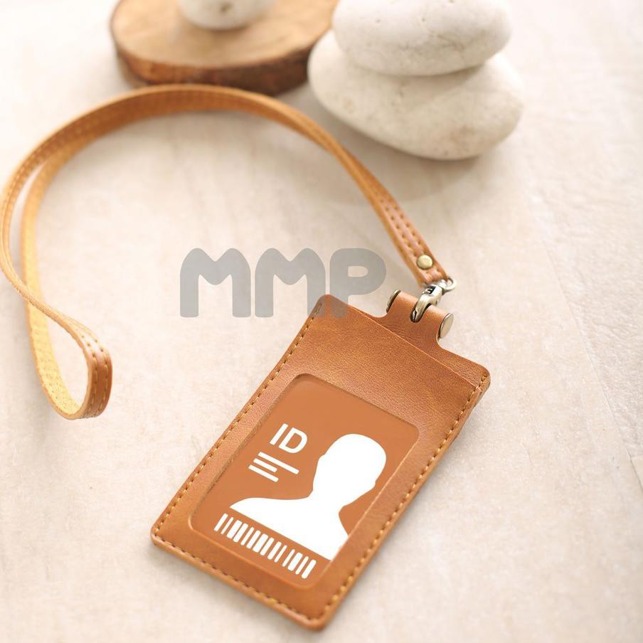 

(wxg-234) ID CARD KALUNG HOLDER NAME TAG pria dan wanita ID CARD HOLDER MUQTEN TEMBORO KULIT SOUVENI