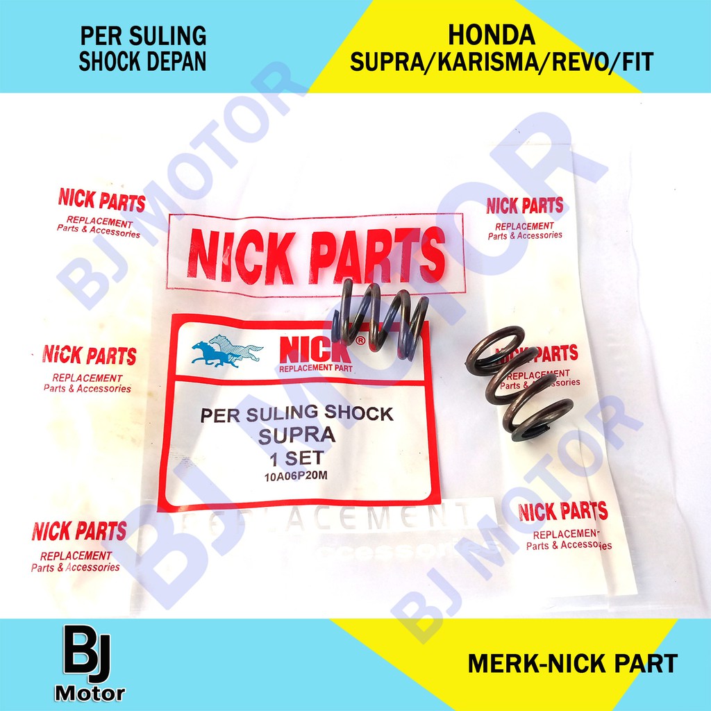 PER SULING SHOCK SOK SKOK DEPAN HONDA SUPRA REVO KARISMA SUPRA FIT