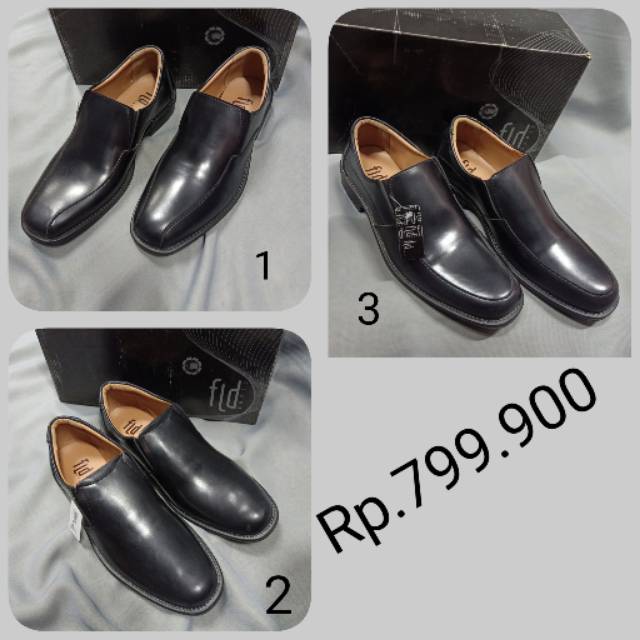 PROMO PANTOFEL hitam PRIA ORI FLD 39-41
