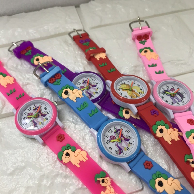 JAM TANGAN ANAK KECIL KARET PONI