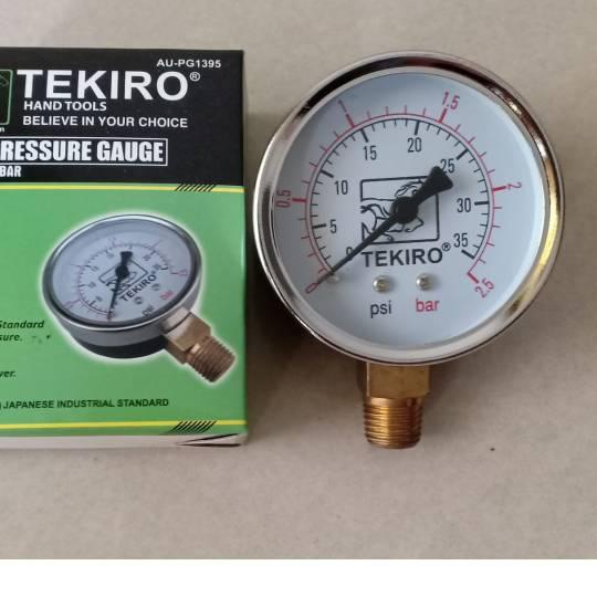 Ukur tekanan 2.5" pressure Gauge Tekiro ♬