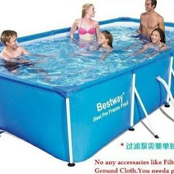 Kolam Renang Dewasa Portable Kotak Big Size Jumbo Anak Pool Anak Rumah