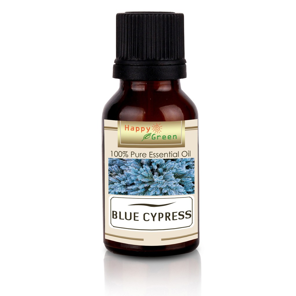 Happy Green Blue Cypress Essential Oil - Minyak Cypress Biru