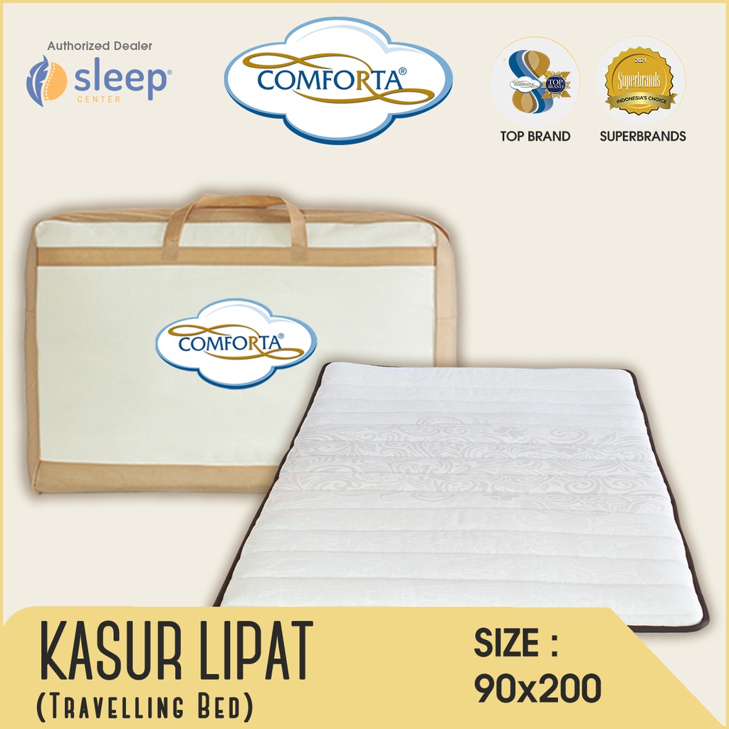 Sc Comforta Kasur Lipat 90x200 ( Travelling Bed )