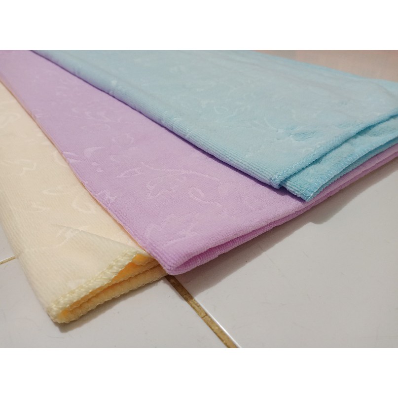 [BISA COD] HANDUK BESAR MICROFIBER POLOS UKURAN BESAR 70 X 140 / HANDUK MANDI LEMBUT / HANDUK DEWASA