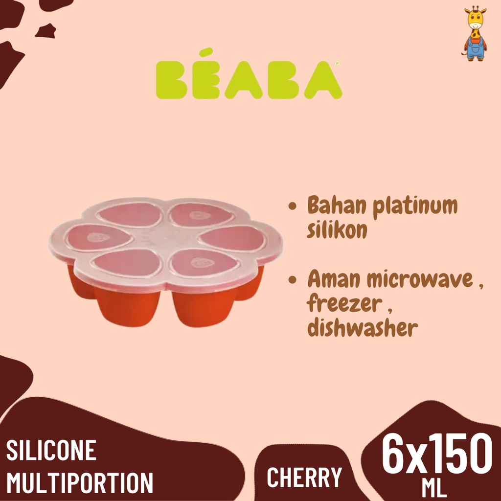 Beaba Sil Multiportion 150ml - Wadah Pemisah Makanan