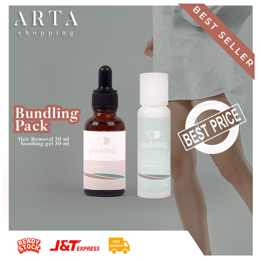 Perontok Bulu Permanen Hair Removal Cream Sugar Waxing Veet Padding