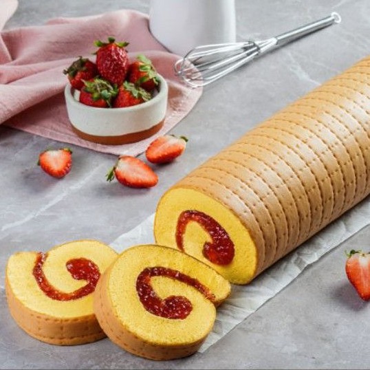 BOLU GULUNG MERANTI MEDAN STANDARD STRAWBERRY