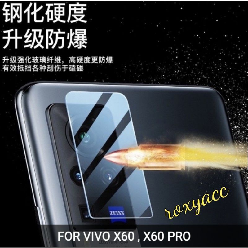 TEMPERED GLASS LENSA KAMERA VIVO X60 , X60 PRO CLEAR BENING