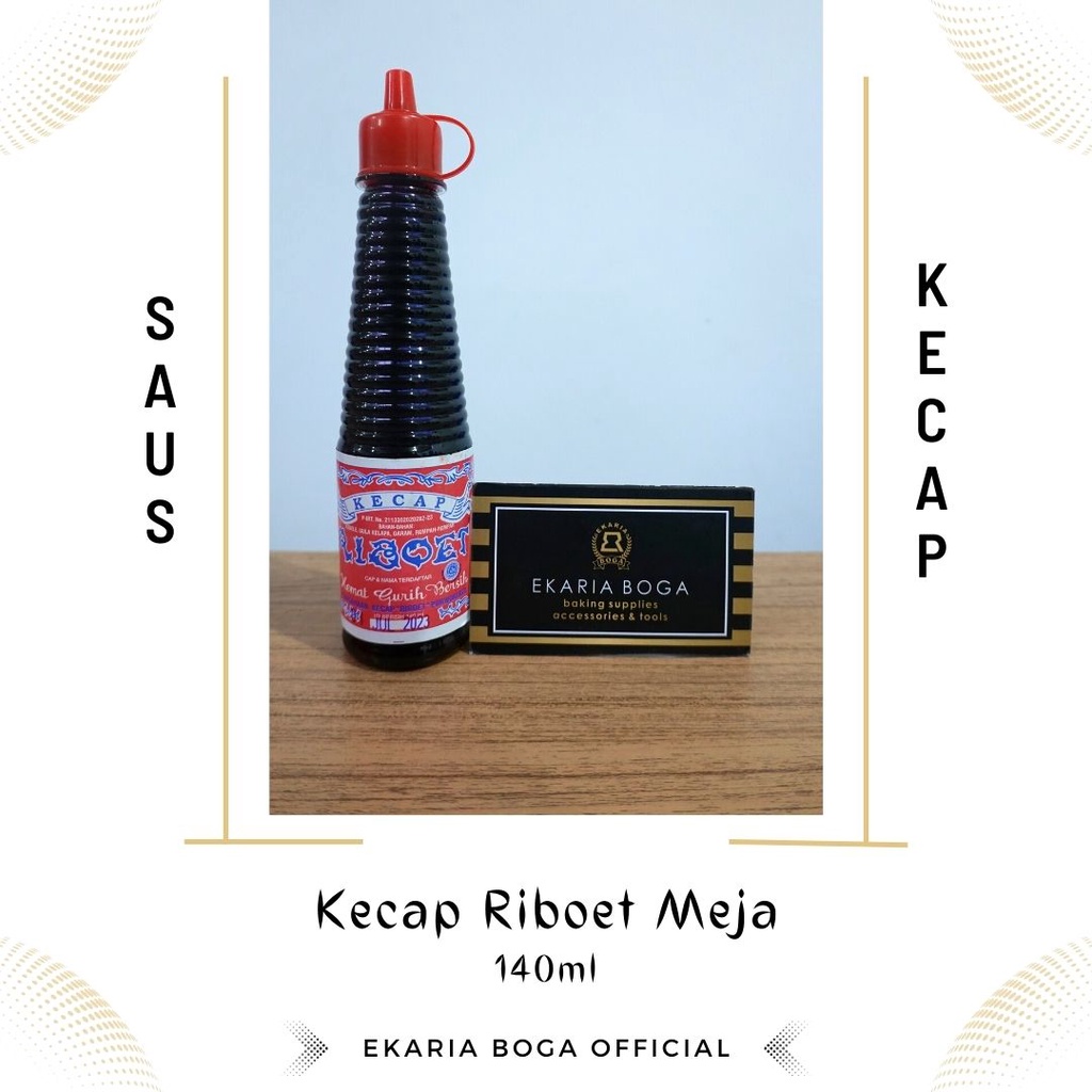 

KECAP | KECAP RIBOET | KECAP RIBOET MEJA 140ML