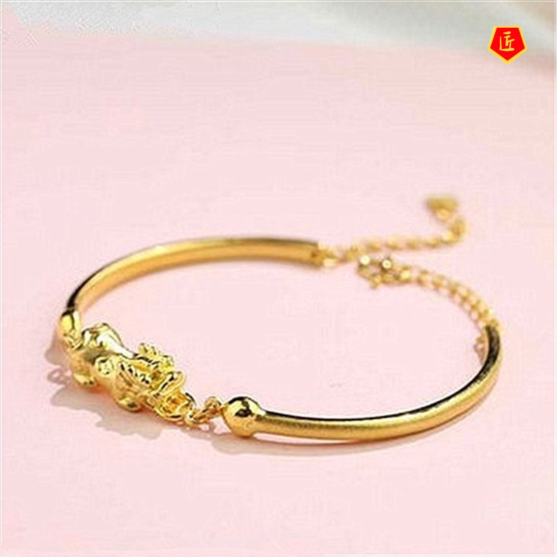 [Ready Stock]Lucky Gold Brave Troops Bracelet