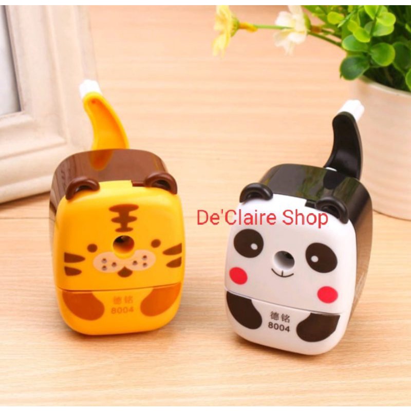 

Rautan Putar Mini/Serutan Pensil Meja Karakter