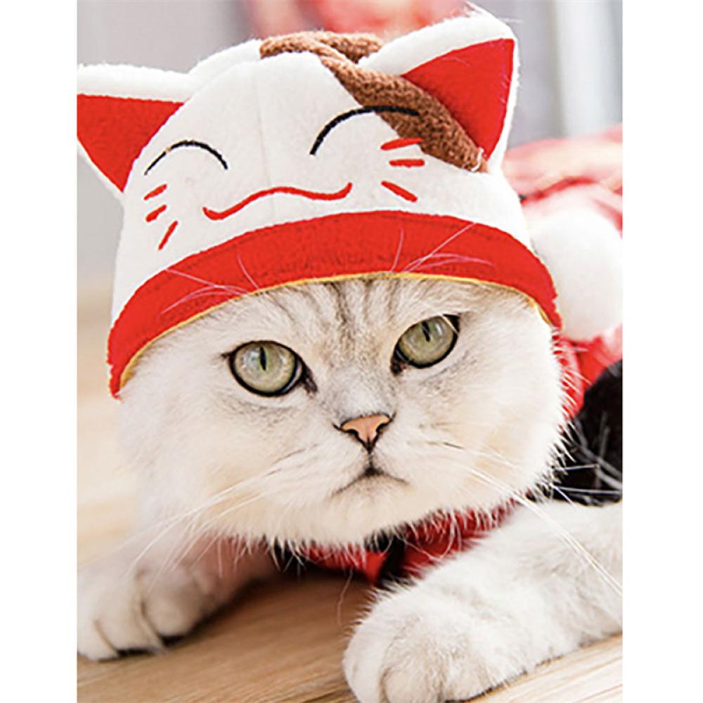 Timekey Topi Kucing Bentuk Bunga Matahari Untuk Kostum Cosplay U1V4