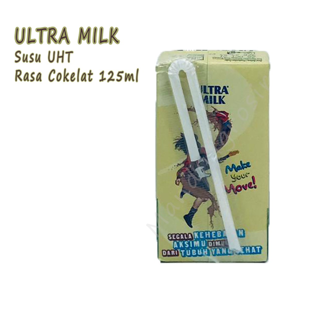 Susu * UHT * Coklat * Ultra Milk * 125ml
