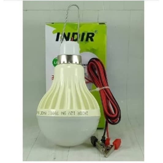 LAMPU BOHLAM LED Aki 7w 7watt DC12V / LED PUTIH