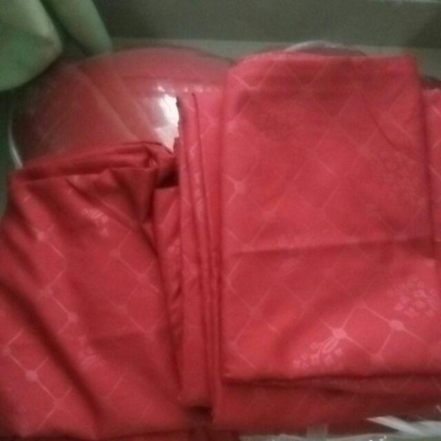 180 X 200 3d Emboss King Size !!! Bedcover + Sprei Katun Jepang Premium Quality cotton Co