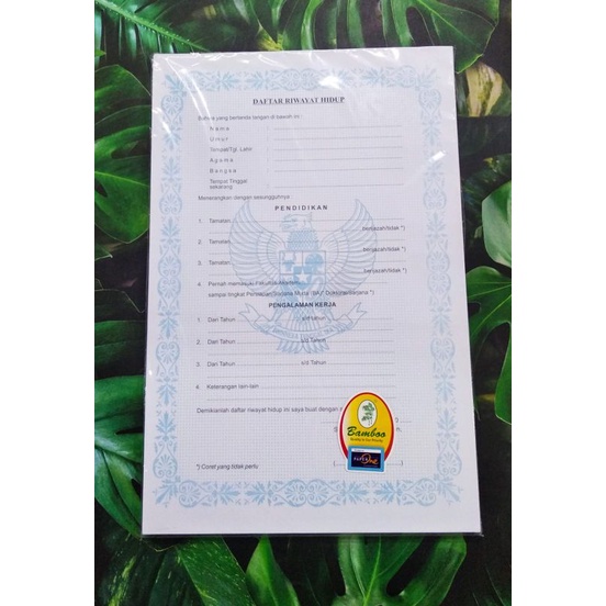 

Daftar Riwayat Hidup Bambo/pak
