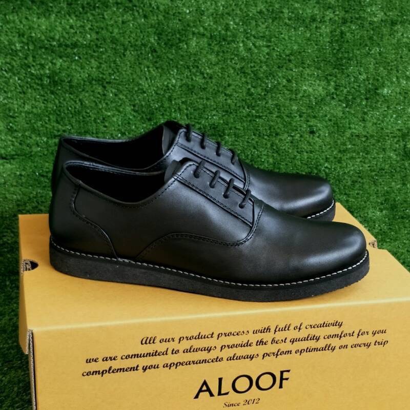 Sepatu Boots Kulit Aloof Duro Pria Murah Casual Original Handmade
