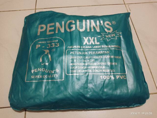 Jas Hujan Jaket Celana P-333 XL - XXXL Penguin's