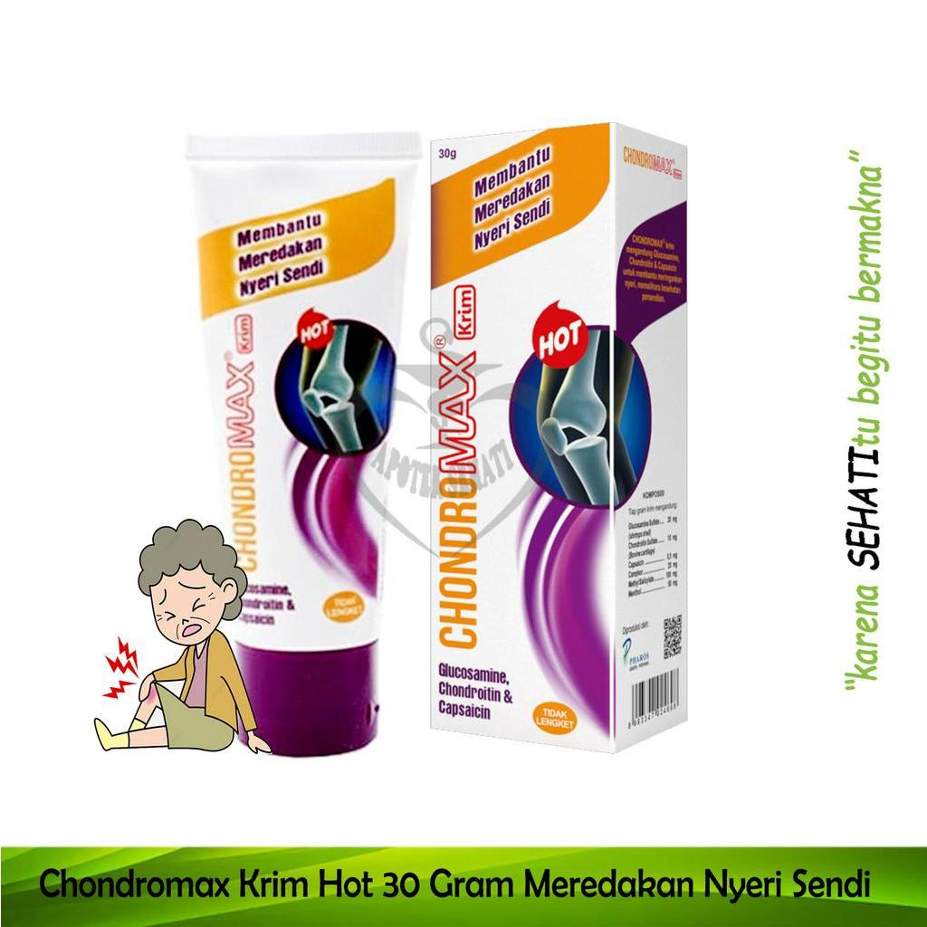 Chondromax Cream Hot 30 Gram Pereda Nyeri Otot Sendi