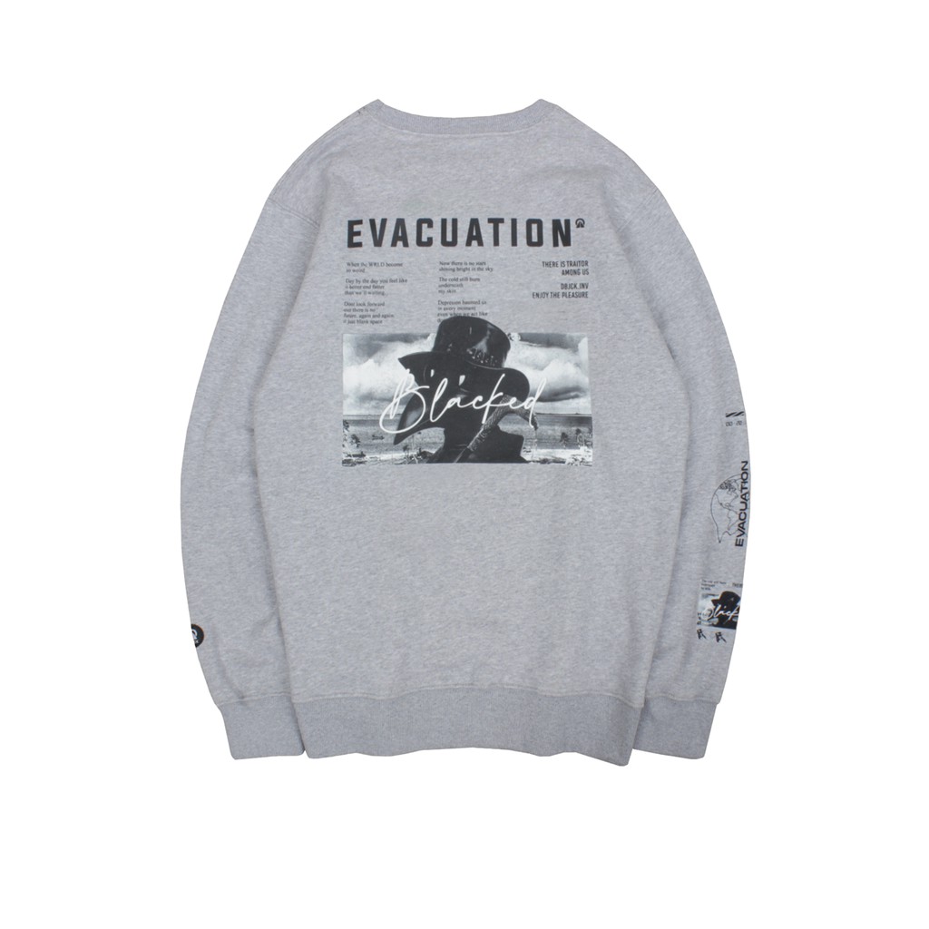 Dobujack Sweater Evacuation Misty Crewneck