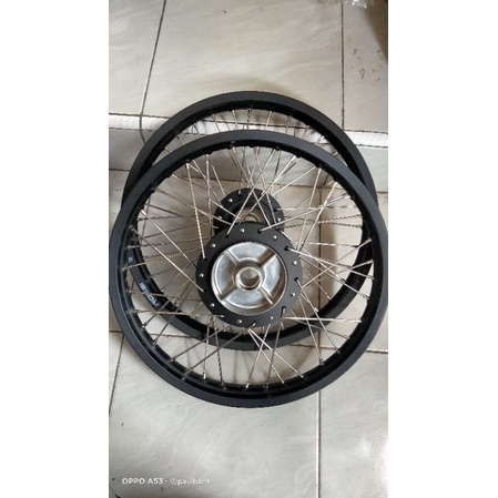 velg RX-King standar sepasang siap pasang ban