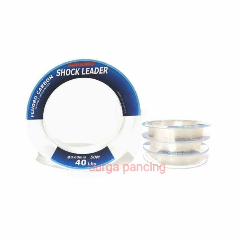 Senar Pancing MAGURO FLUOROCARBON Shock Leader 50m