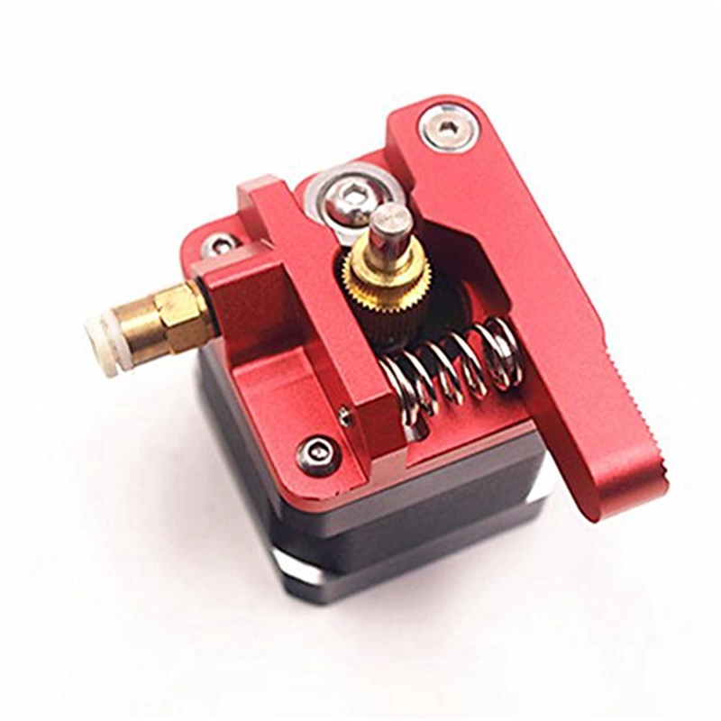 Download Red Metal Upgrade Aluminum Extruder Drive Feed Frame 3d Printer Full Metal Fittings Shopee Indonesia