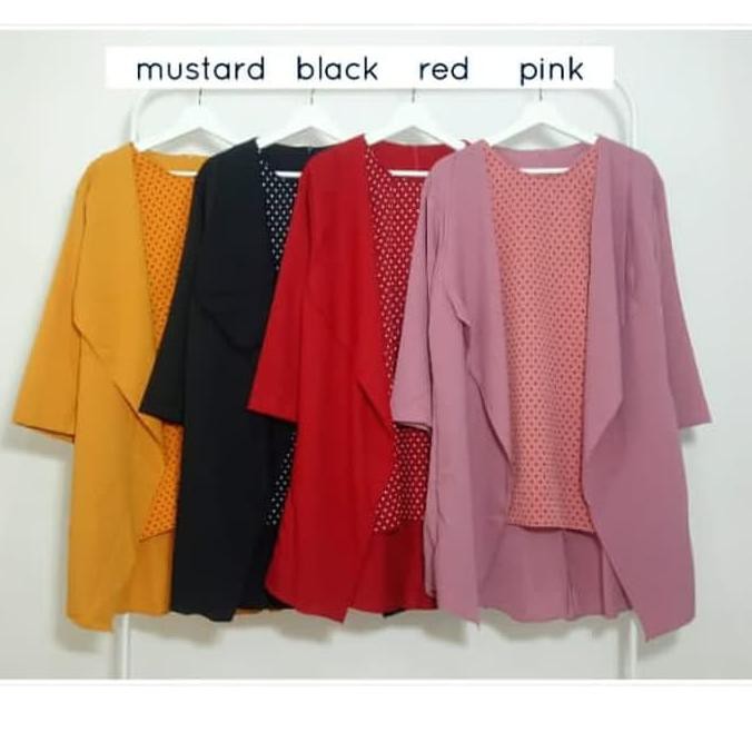 BARU Tunik salvina jumbo - Red