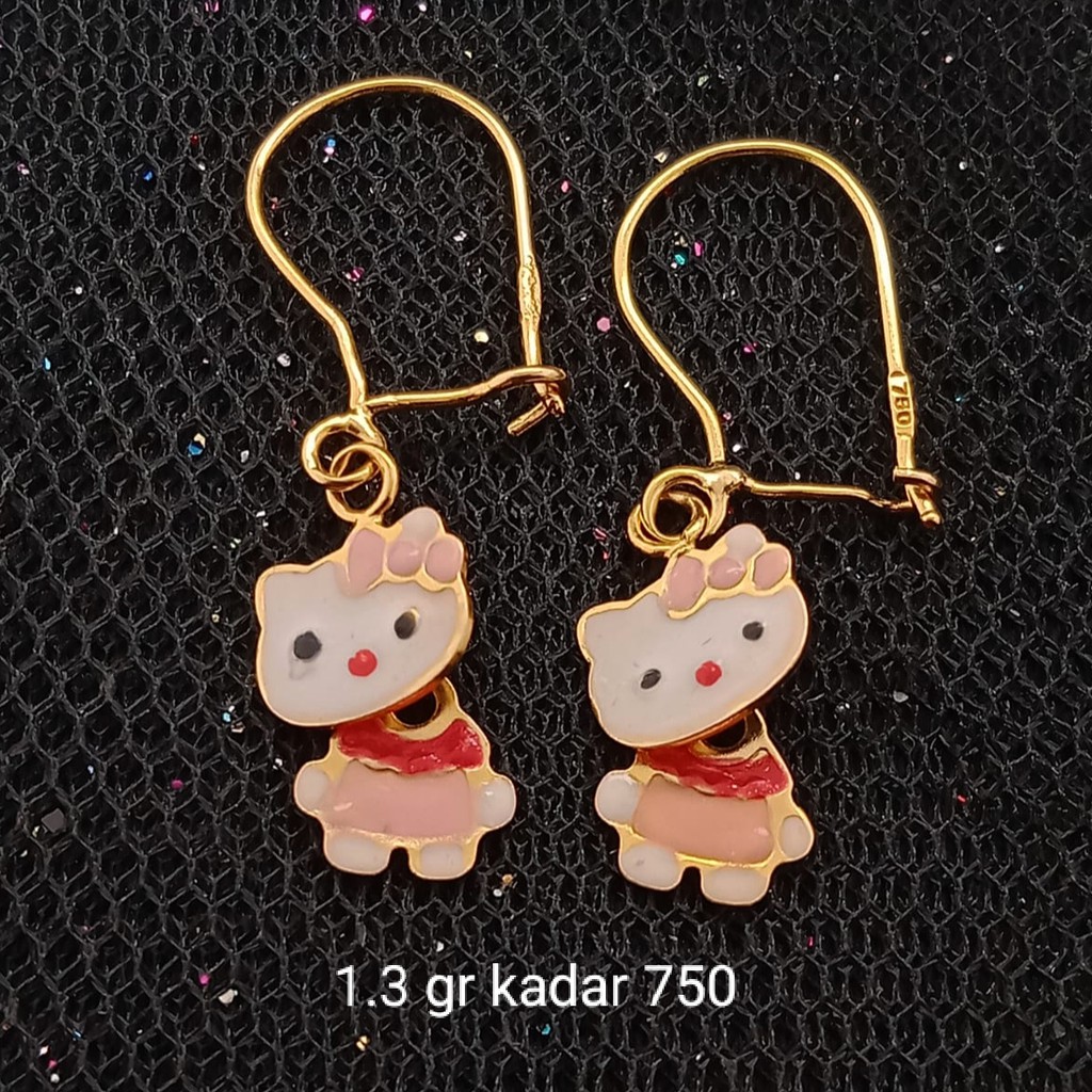 Anting Emas 17K - 1.3 gr Kadar 750 - 1542