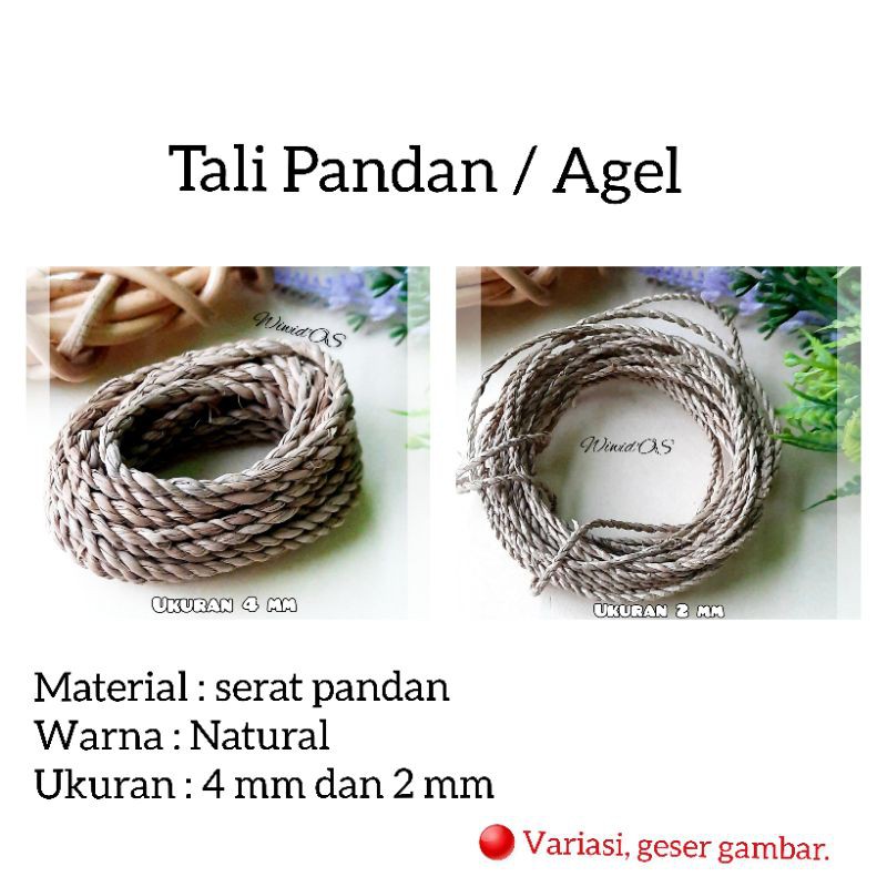 TALI AGEL / TALI PANDAN