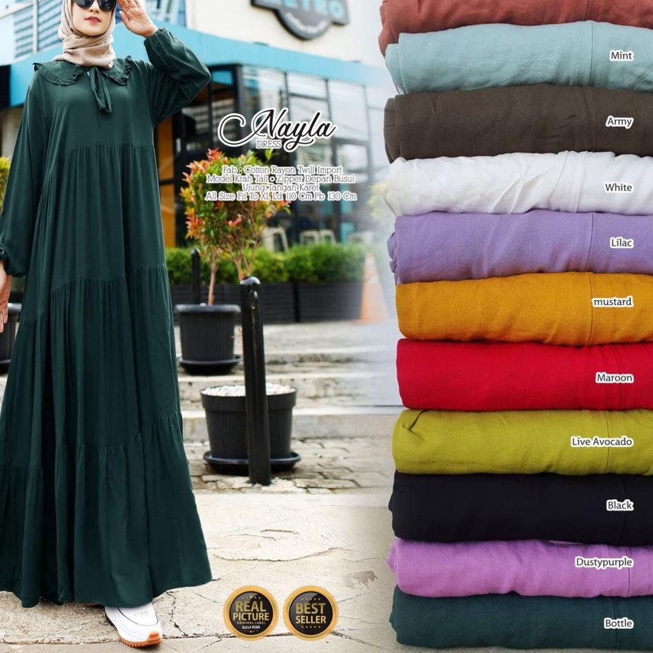 ABA.14Ap22в– GAMIS MOTIF - DRESS RAYON 50 MOTIF - YUKI CLARA NAIRA MAYRA POKY CLAUDIA LARISA MAHIRA 