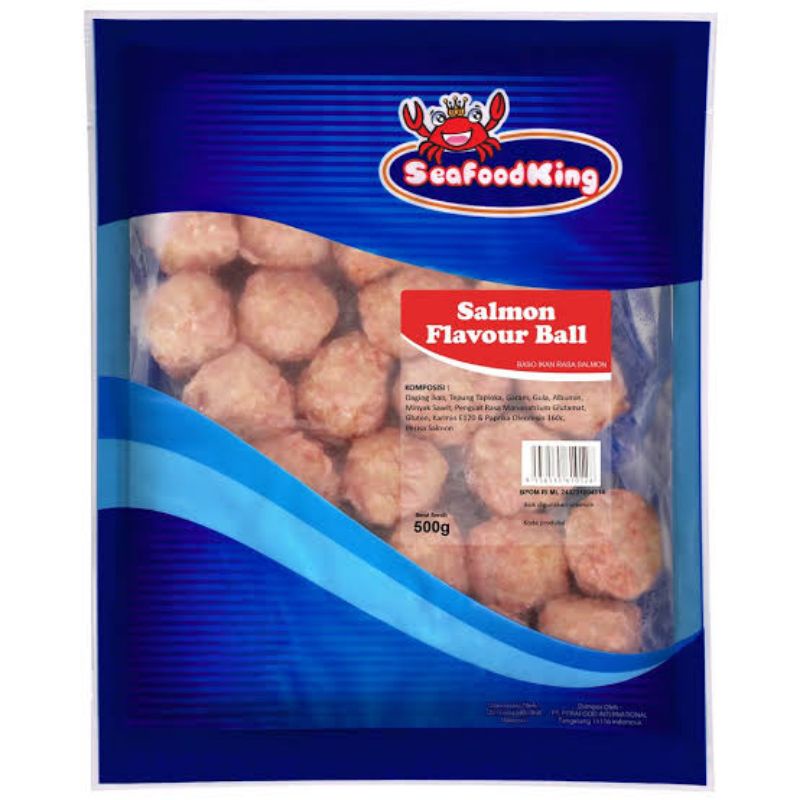 

Baso Salmon/Salmon Ball Seafoodking 500gr