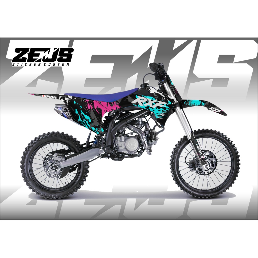 Decal Sticker - Stiker Dekal Rxf 150cc Zeus SC 09