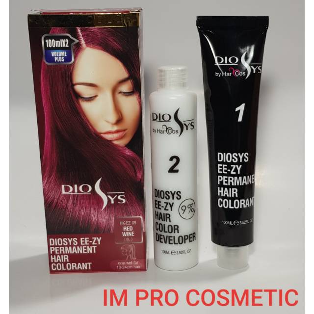 Diosys Permanent Hair Colorant Cat Rambut Diosys 100 ml Diosys Permanent Hair Colorant Cat Rambut Diosys 100 ml