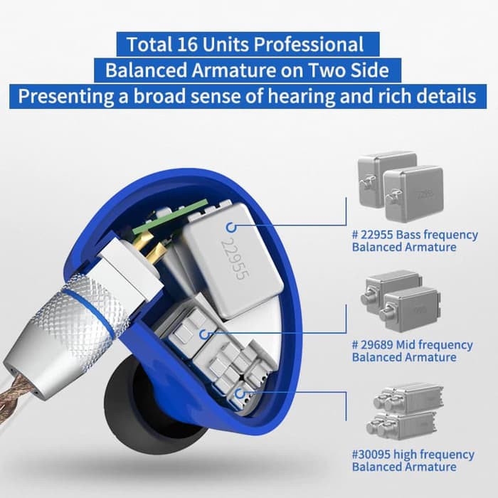 CCA C16 - 8BA - Flagship Earphone