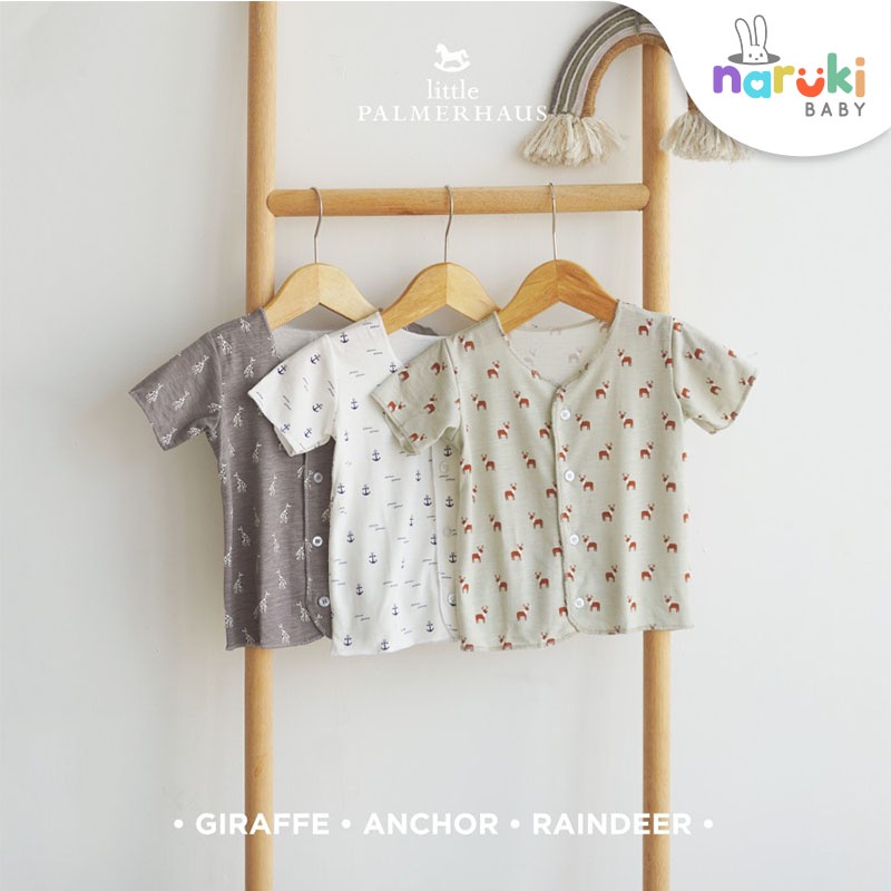 Little Palmerhaus Little Wear Short Sleeve Piyama Bayi Setelan Bayi