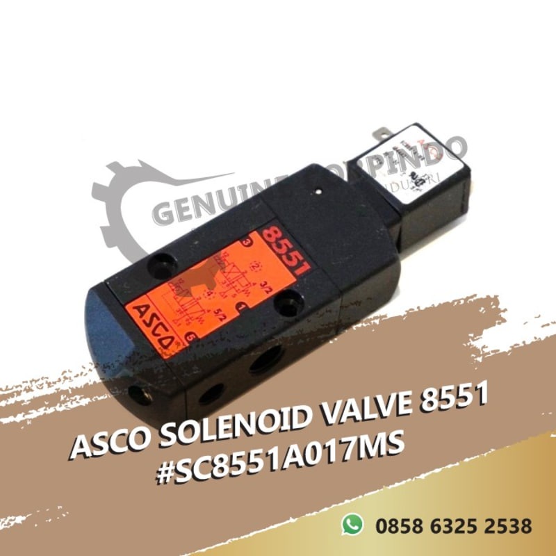 ASCO SOLENOID VALVE 8551 #SC8551A017MS