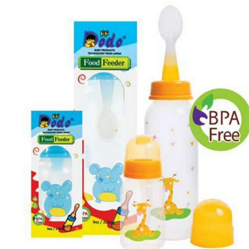 DODO BOTTLE FOOD FEEDER / BOTOL SENDOK uk BESAR 9oz