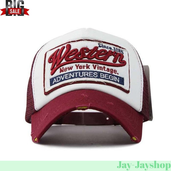 Topi Trucker Baseball Cap Snapback NY PROMO