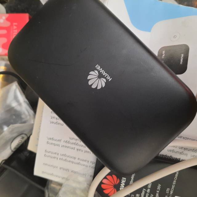 Huawei E5577 Modem 4G LTE dengan Antena Baterai Isi Ulang