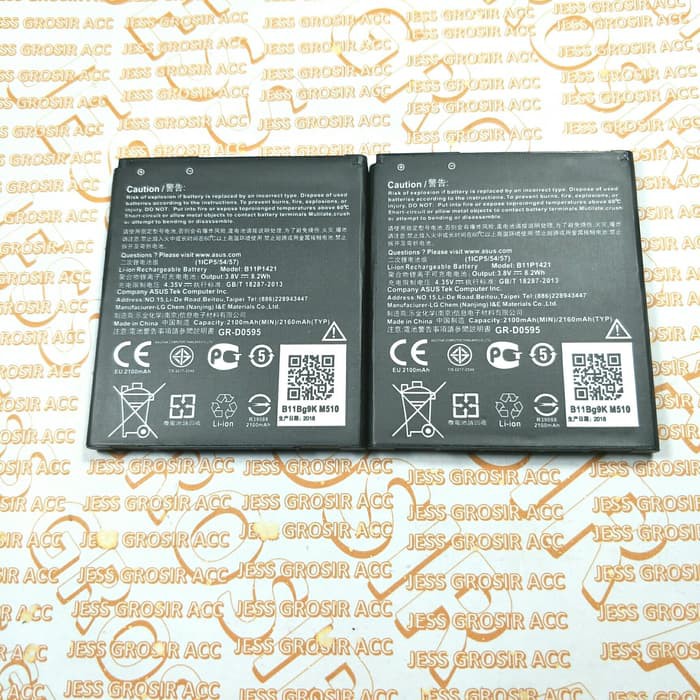 Baterai Battery Asus Zenfone C - Zenfone 4C - Z007 - ZC451CG  B11P1421 / B11BG9C Original
