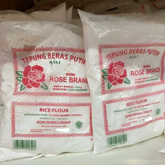 

Tepung Beras Rose Brand 200gr