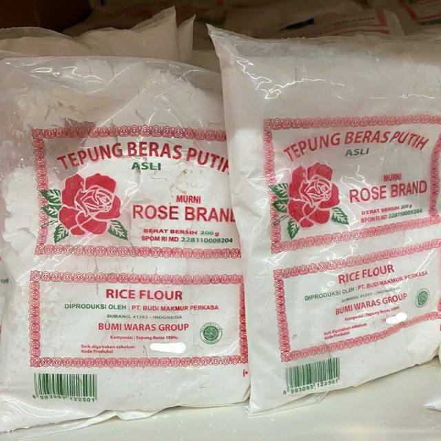 Tepung Beras Rose Brand 200gr  Shopee Indonesia