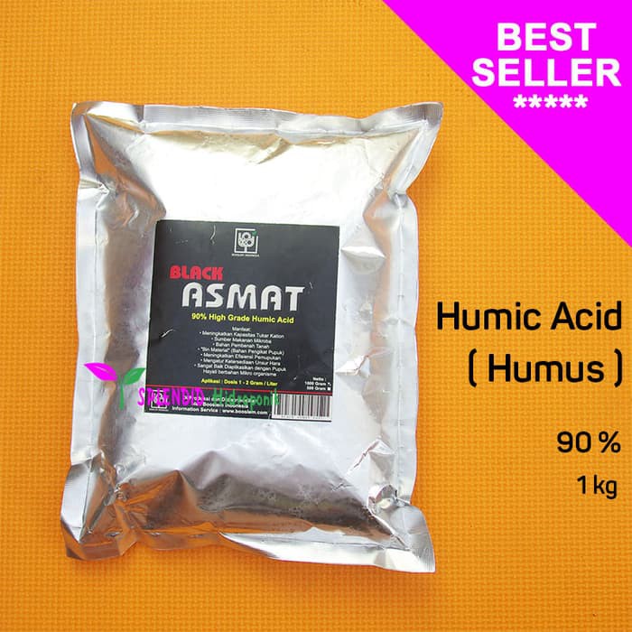 Pupuk Humic Acid / Humus 90% 1kg