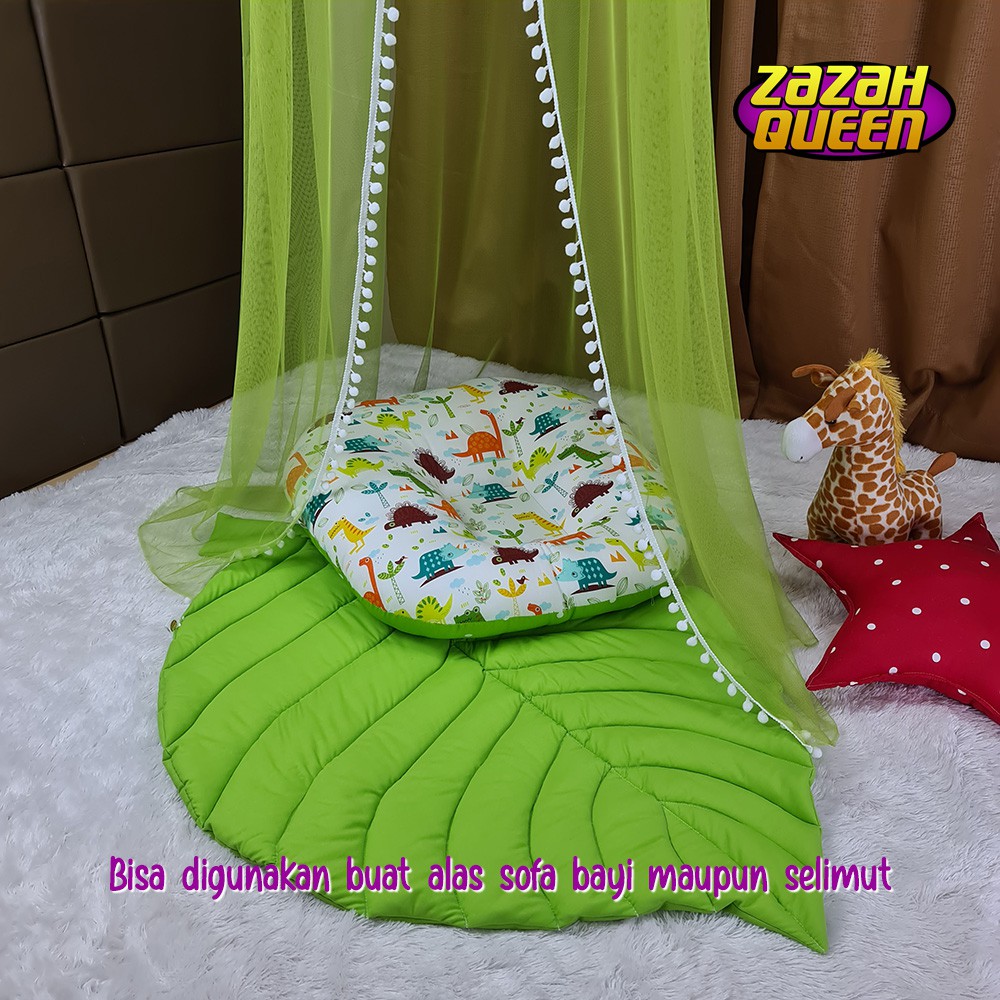 Bedcover Bayi Model daun / Bed cover bayi